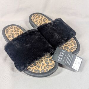 Hey Dude Peggy Faux Fur Slides